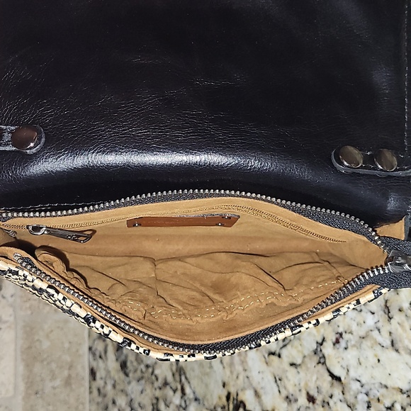 Patricia Nash Woven Raffia Apricale Clutch Crossbody - Picture 12 of 15